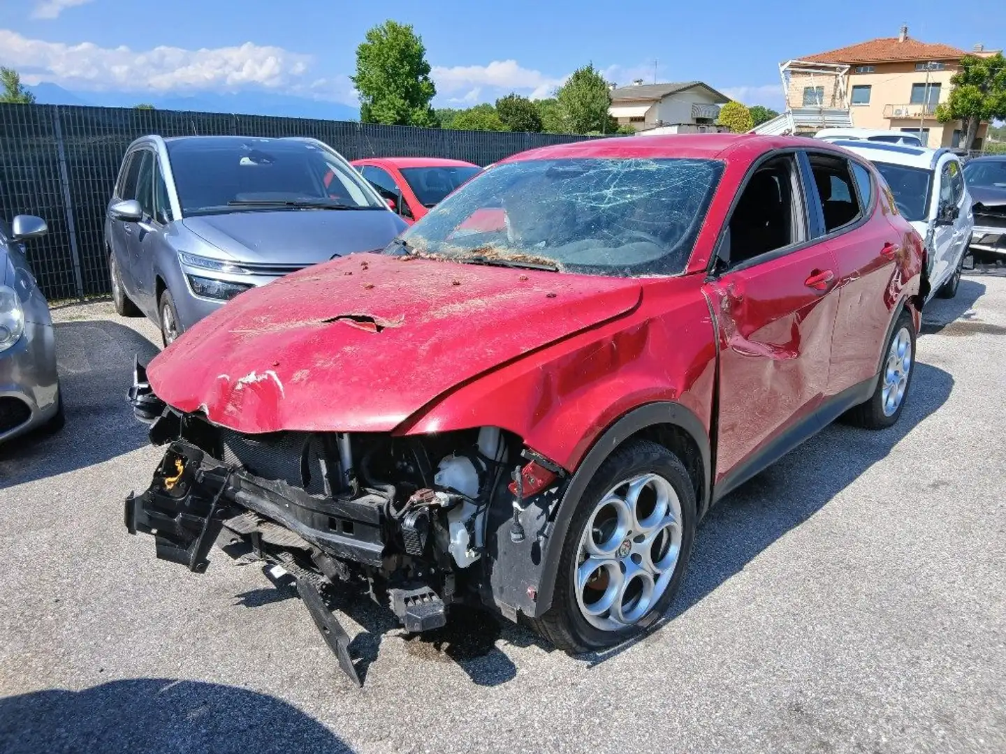 Alfa Romeo Tonale 1.6 diesel 130 CV TCT6 Super Rojo - 1