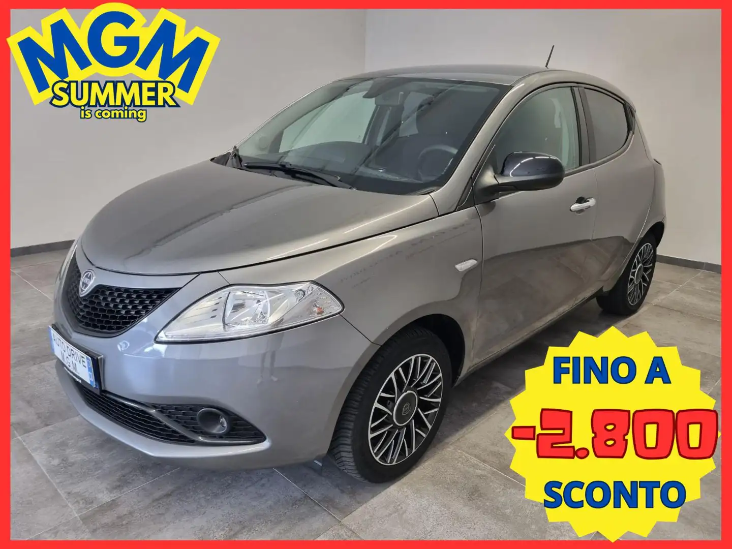 Lancia Ypsilon 1.2 69 CV 5 porte S&S Platinum Grigio - 1