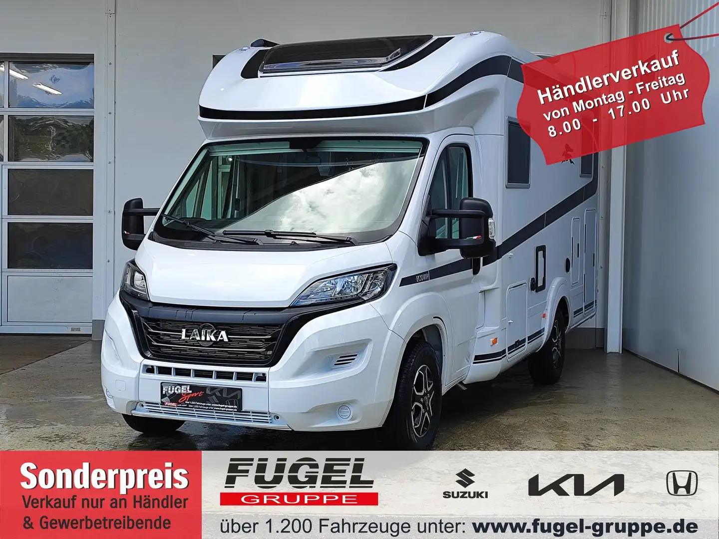 Laika Ecovip L 2009 AT Multim.|TV|Markise|SAT Bianco - 1