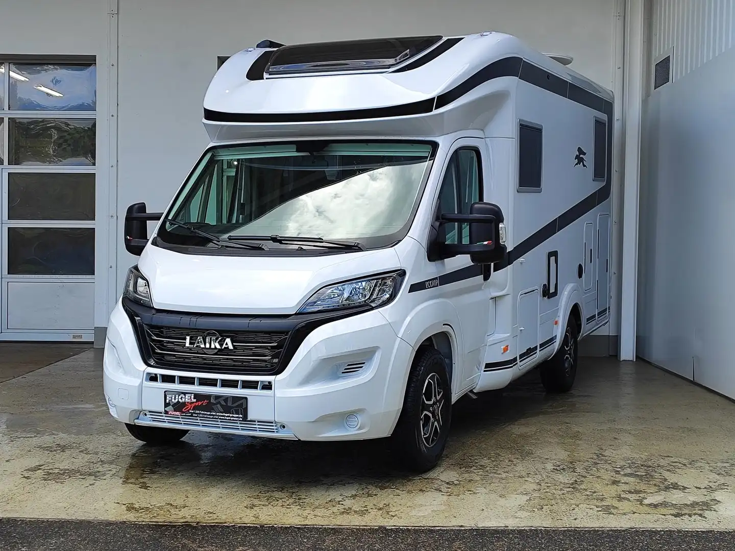 Laika Ecovip L 2009 AT Multim.|TV|Markise|SAT Bianco - 2