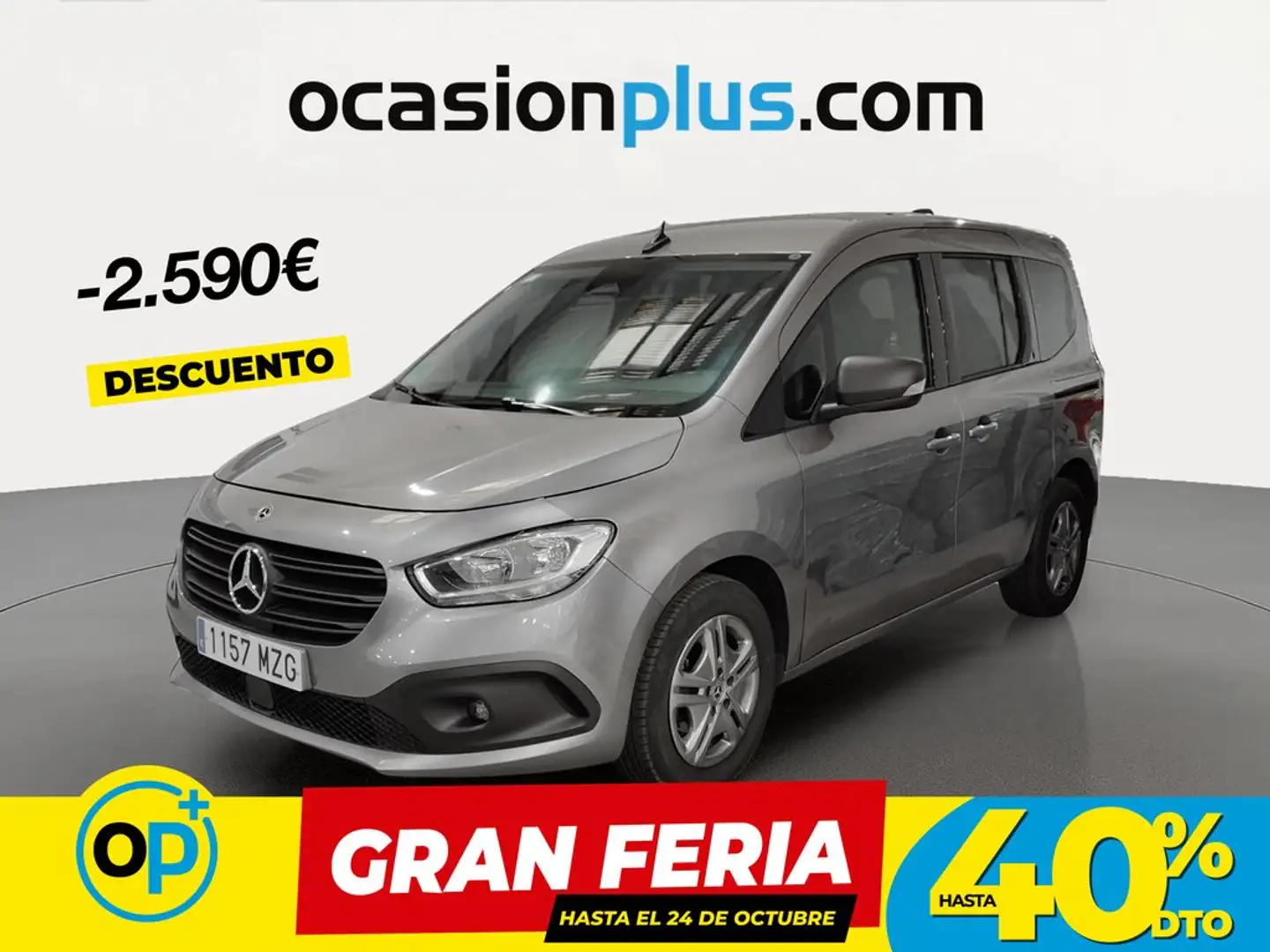Mercedes-Benz Citan N1 Tourer 110CDI Largo Base Gris - 1
