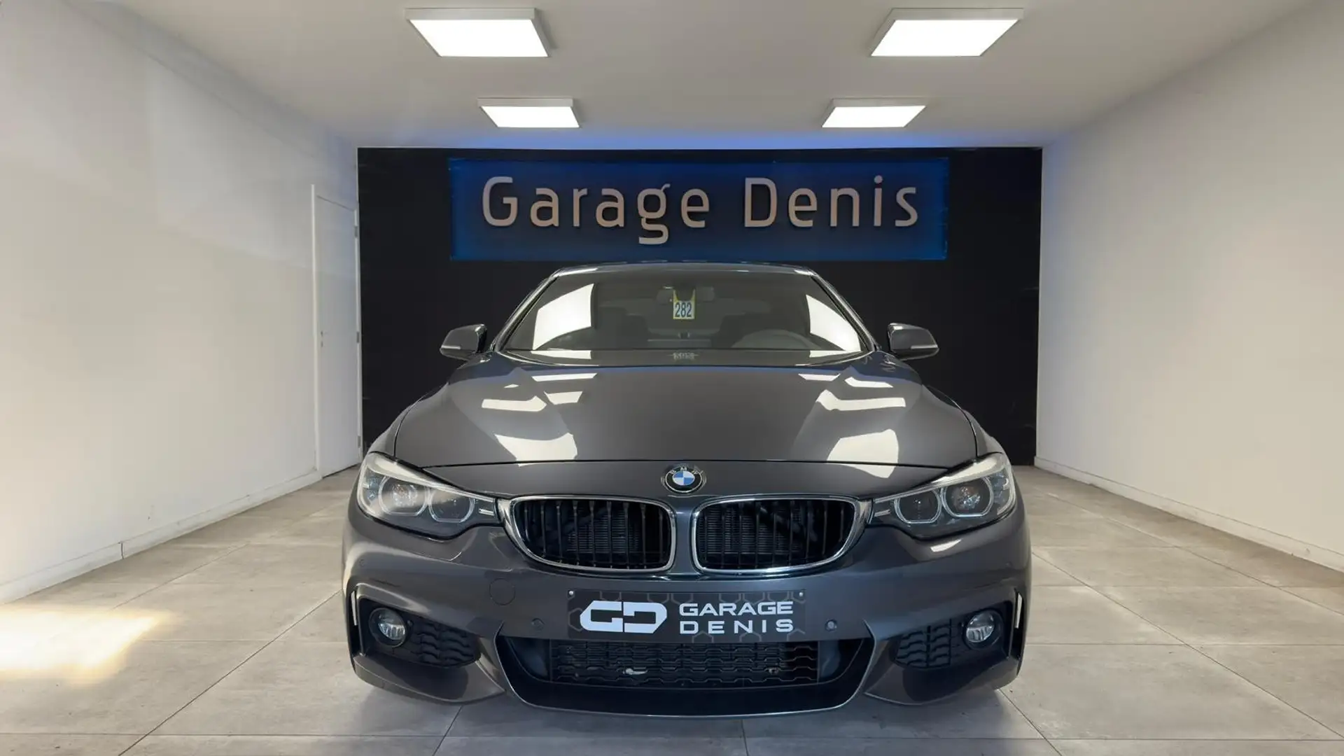 BMW 420 Coupé 420i PACK M*GPS+CAMERA*LED*CUIR*GARANTIE Gris - 2