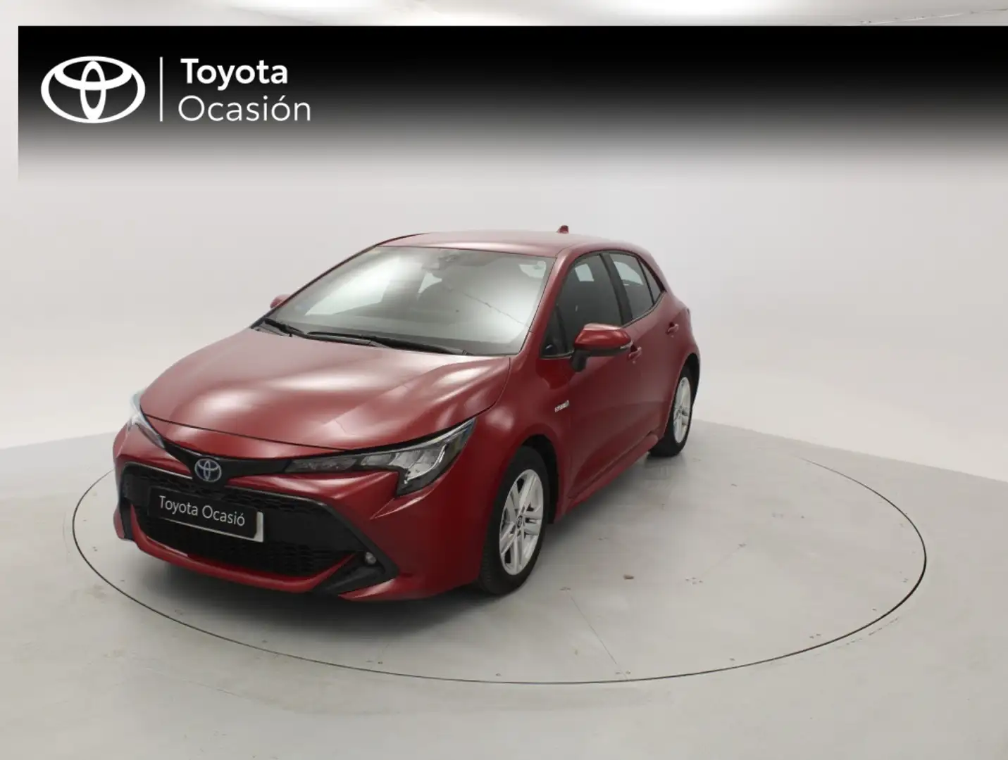 Toyota Corolla BERLINA 1.8 HYBRID ACTIVE TECH E-CVT 122 5P Rojo - 1