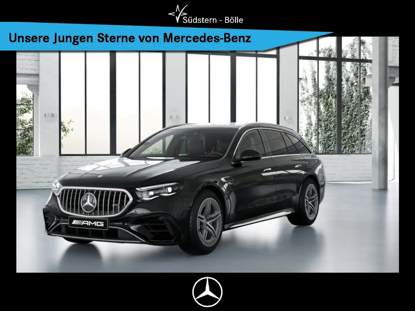 Mercedes-Benz E 53 AMG T 4M+ Hybrid AMG+AMBIENTE+DISTRO+MBUX Noir - 1