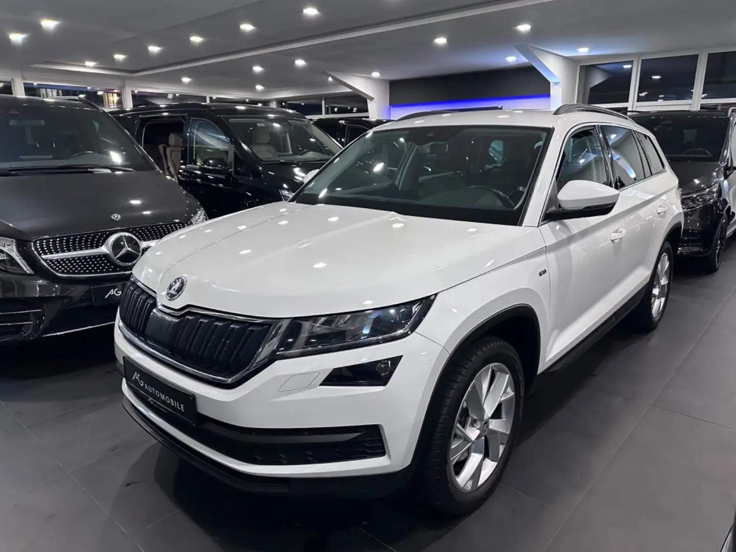 Skoda Kodiaq Soleil 4x4*Leder*Led*Kamera*ACC* Blanc - 1