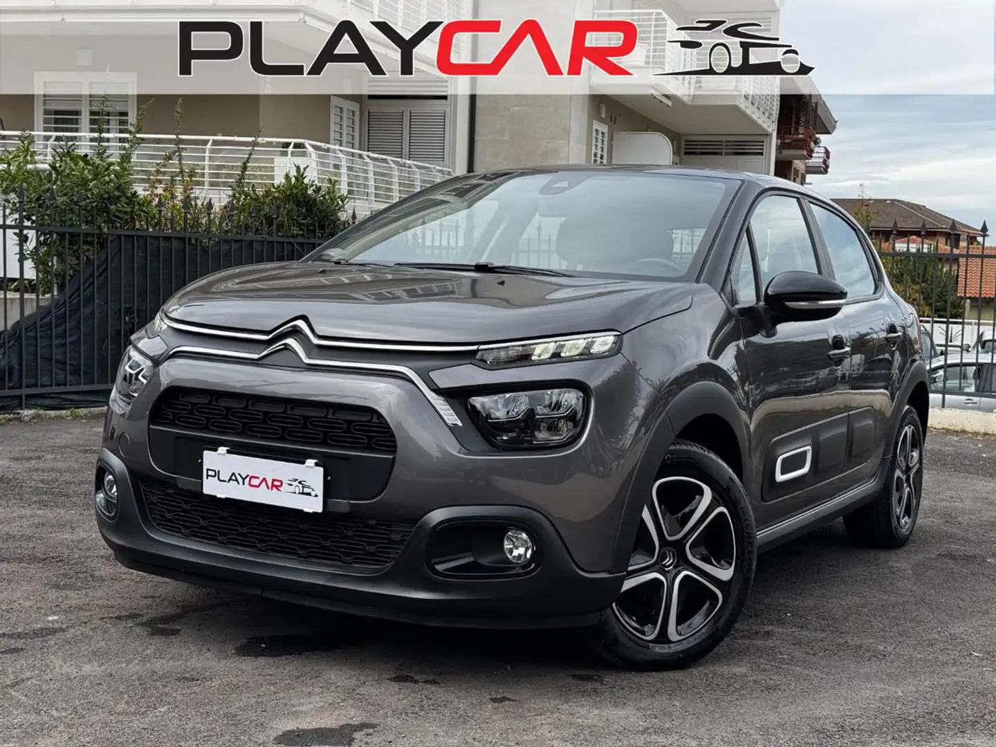 Citroen C3 PURETECH 83 S&S PLUS NAVI+SENS.PARK+CARPLAY+LED!!! Gris - 1