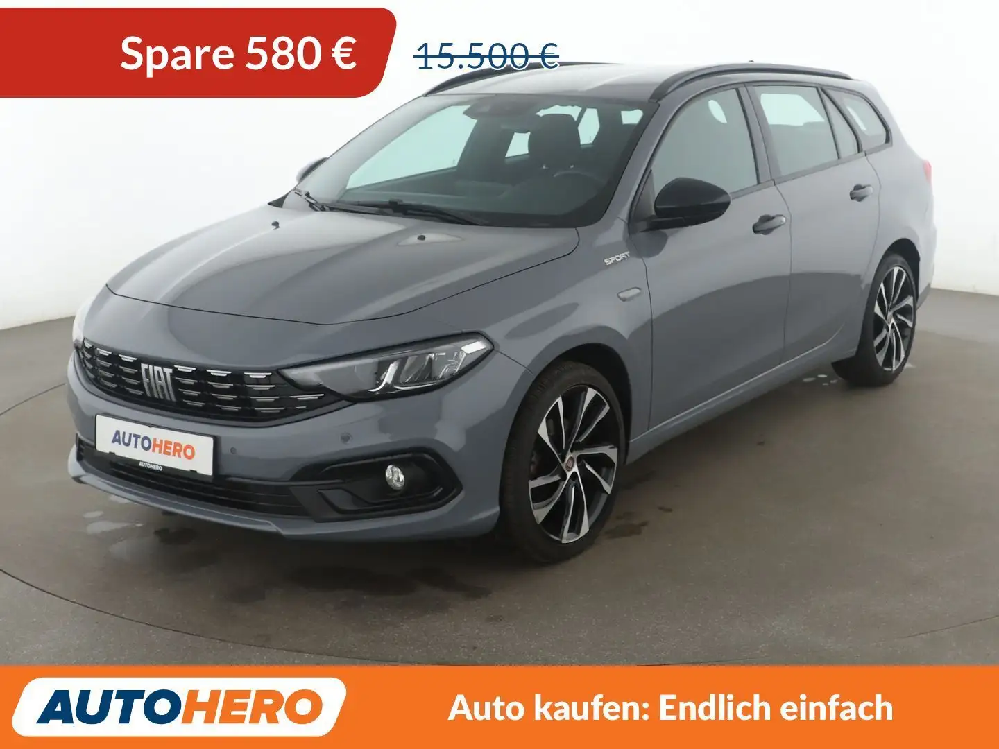 Fiat Tipo 1.0 City Sport*LED*ACC*SPUR*PDC*SHZ*KLIMA* Grau - 1