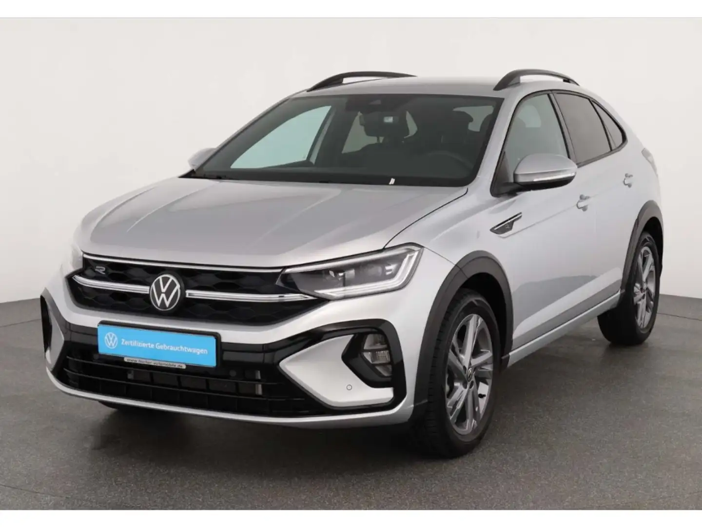Volkswagen Taigo 1.5 TSI R-Line DSG Matrix/NAV/ACC/Klima/SH Silber - 2