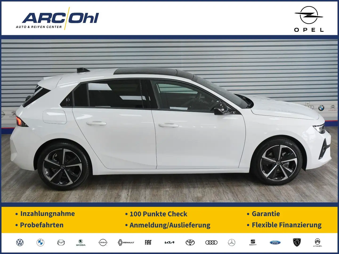 Opel Astra L 1.2 Ultimate GS *NAVI/HEAD-UP/HIFI/SCHIE Weiß - 1