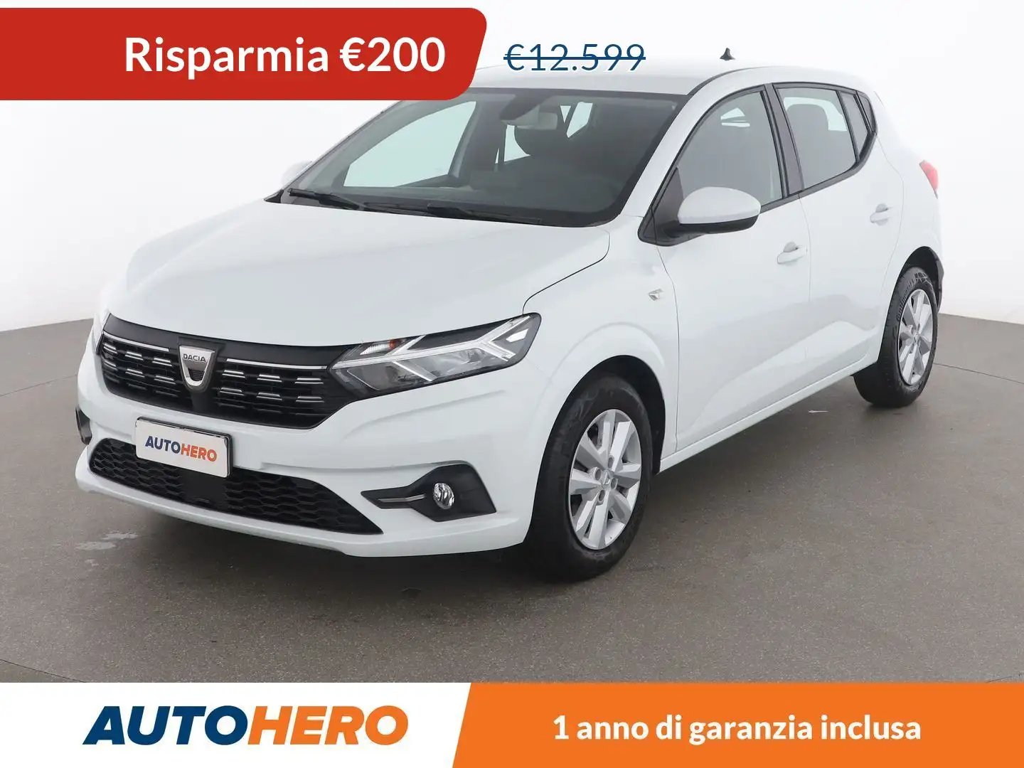 Dacia Sandero 1.0 SCe Comfort 65 CV Bianco - 1