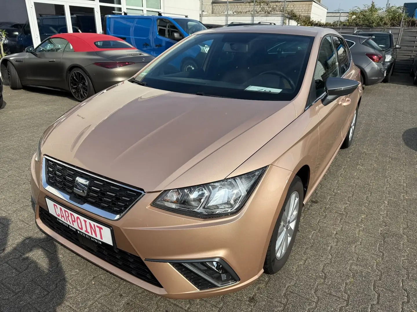 SEAT Ibiza Xcellence *BENZIN/CNG)* 1.HAND/KLIMA/TOP Paars - 1