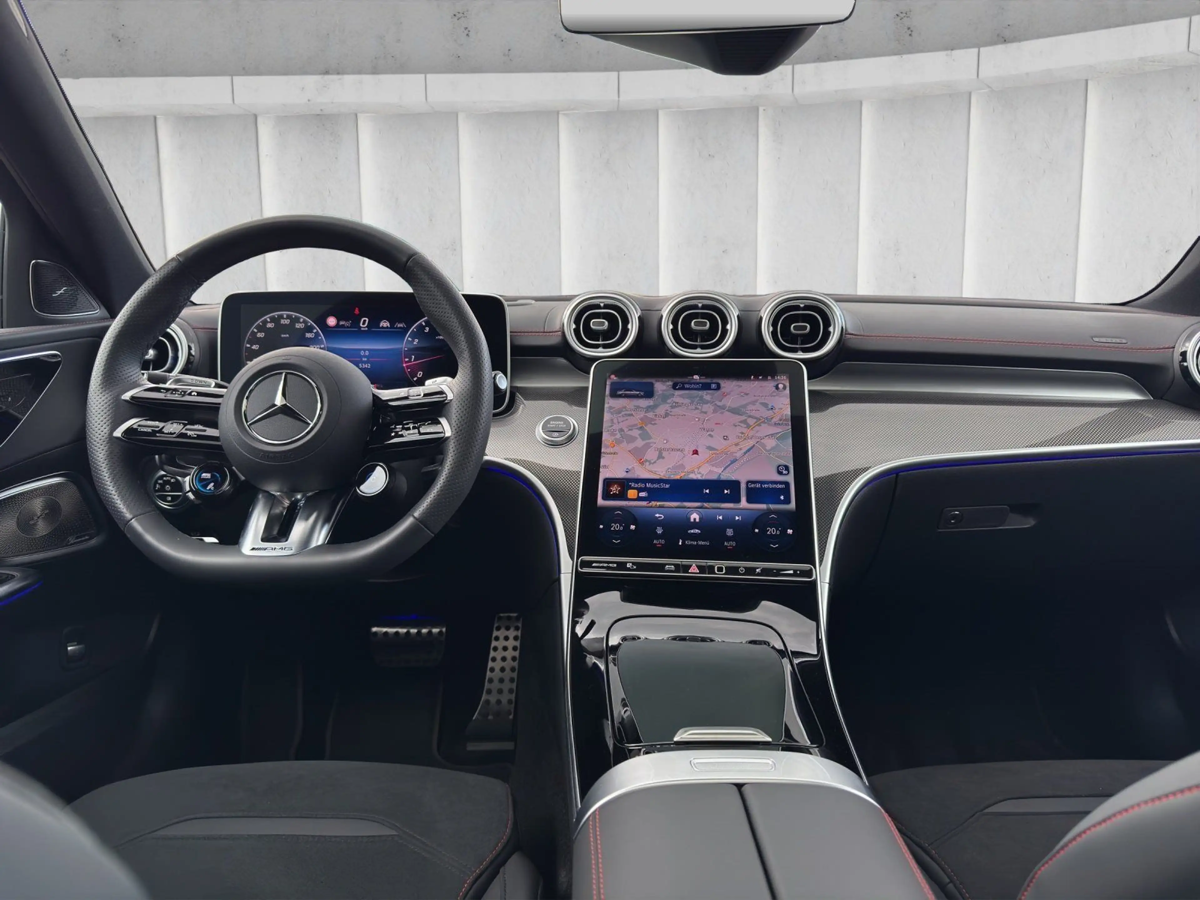 Mercedes-Benz C 43 AMG Prem+ Night Panora Burm HUD HaL DIS 20" — photo 14