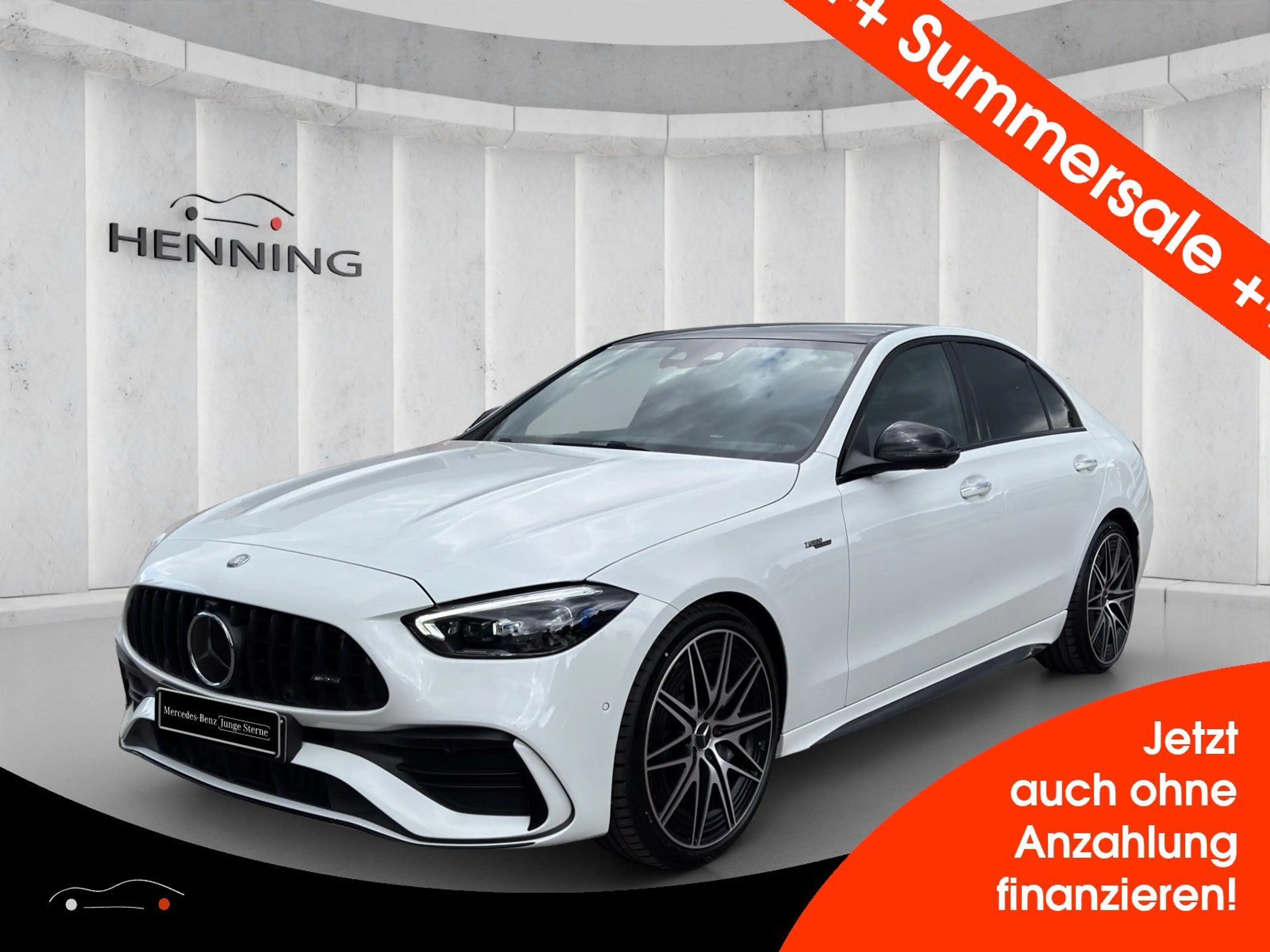 Mercedes-Benz C 43 AMG Prem+ Night Panora Burm HUD HaL DIS 20"