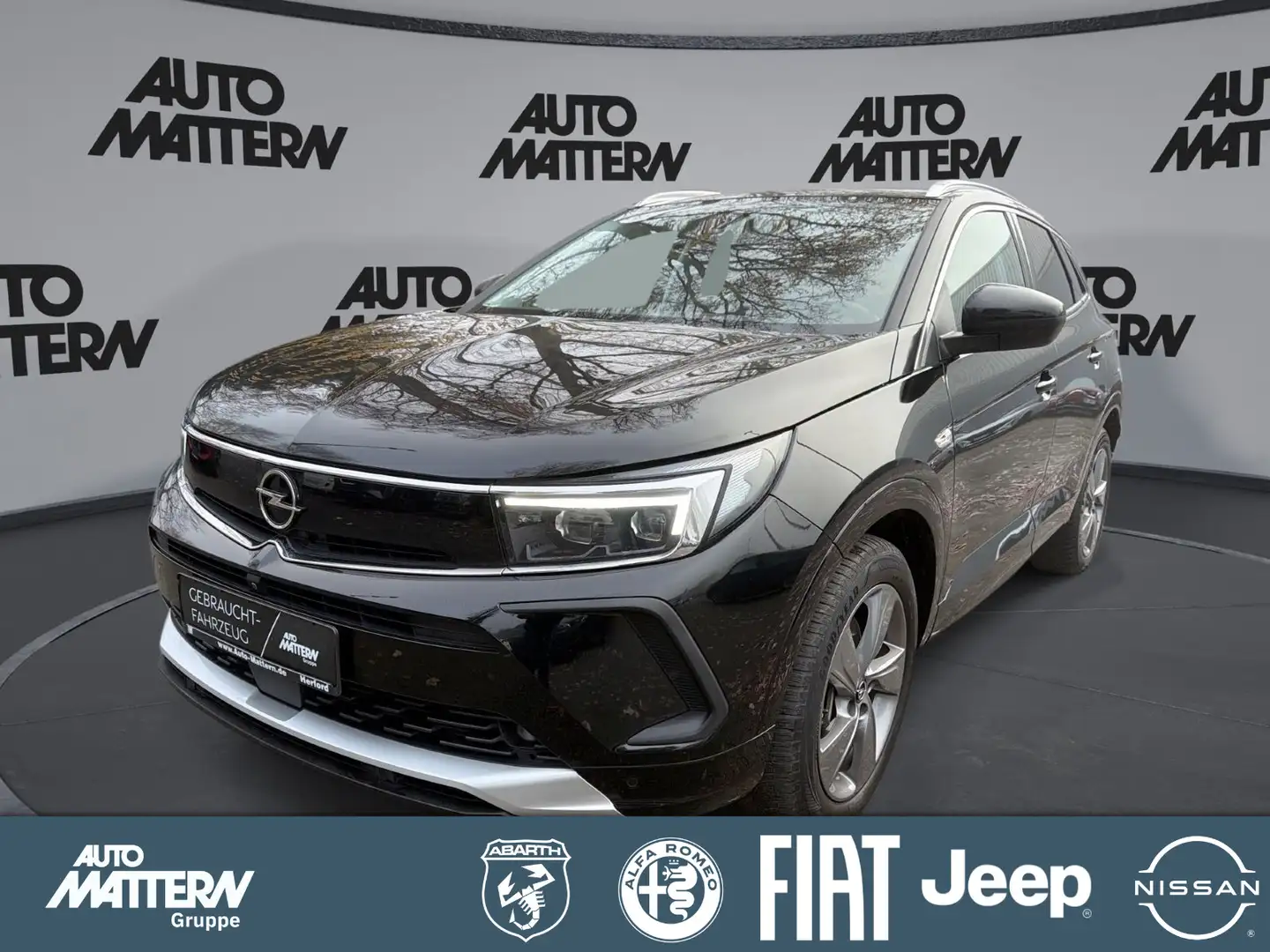 Opel Grandland Klimaaut.|ACC|Kamera|PDC|NAVI|LED|AHK Zwart - 1