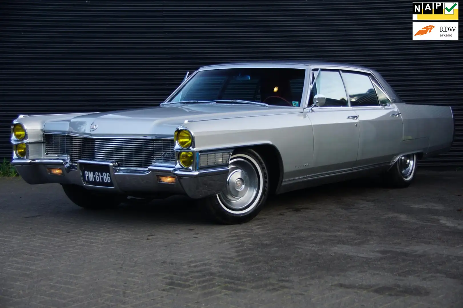 Cadillac Fleetwood Brougham | 7.0 V8 428 Cui | KM teller | Frans gele Grey - 1