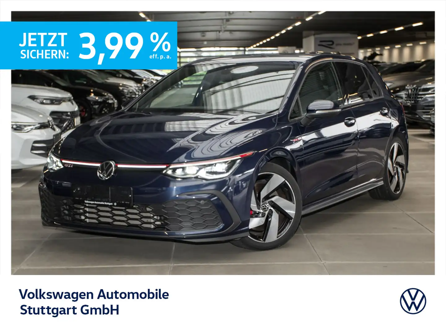 Volkswagen Golf GTI Golf 8 GTI Navi Kamera Tempomat Blau - 1