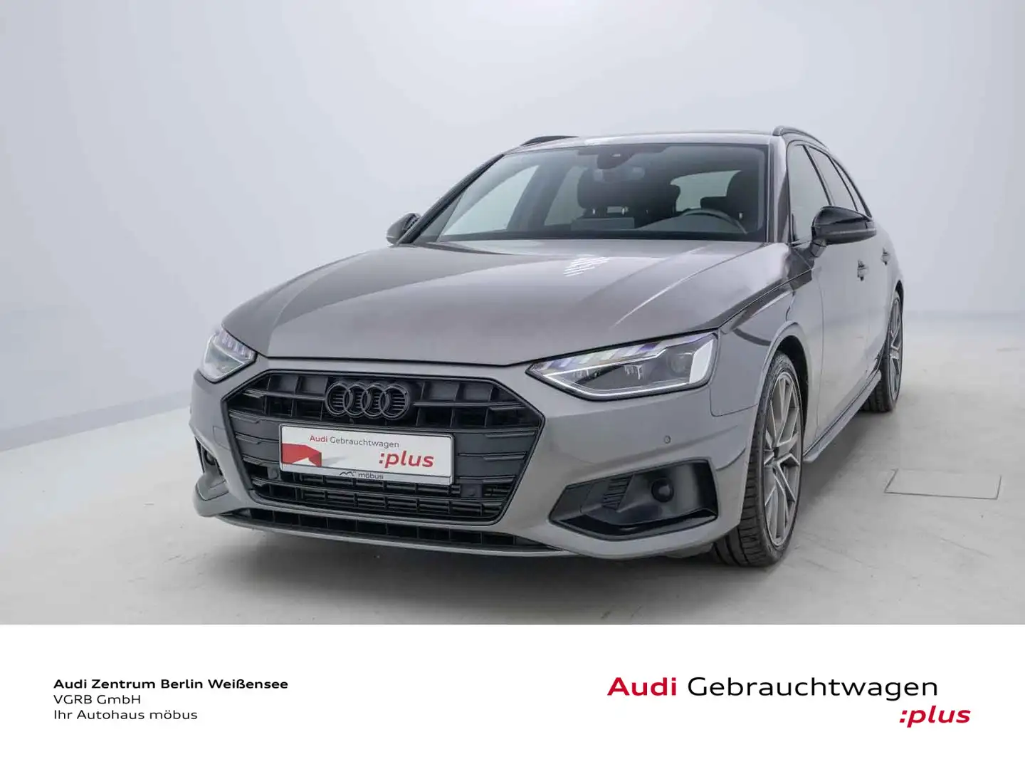 Audi A4 40 TFSI S-TRO*S-LINE*LED*PANO*RFK*AHK*S Gris - 2