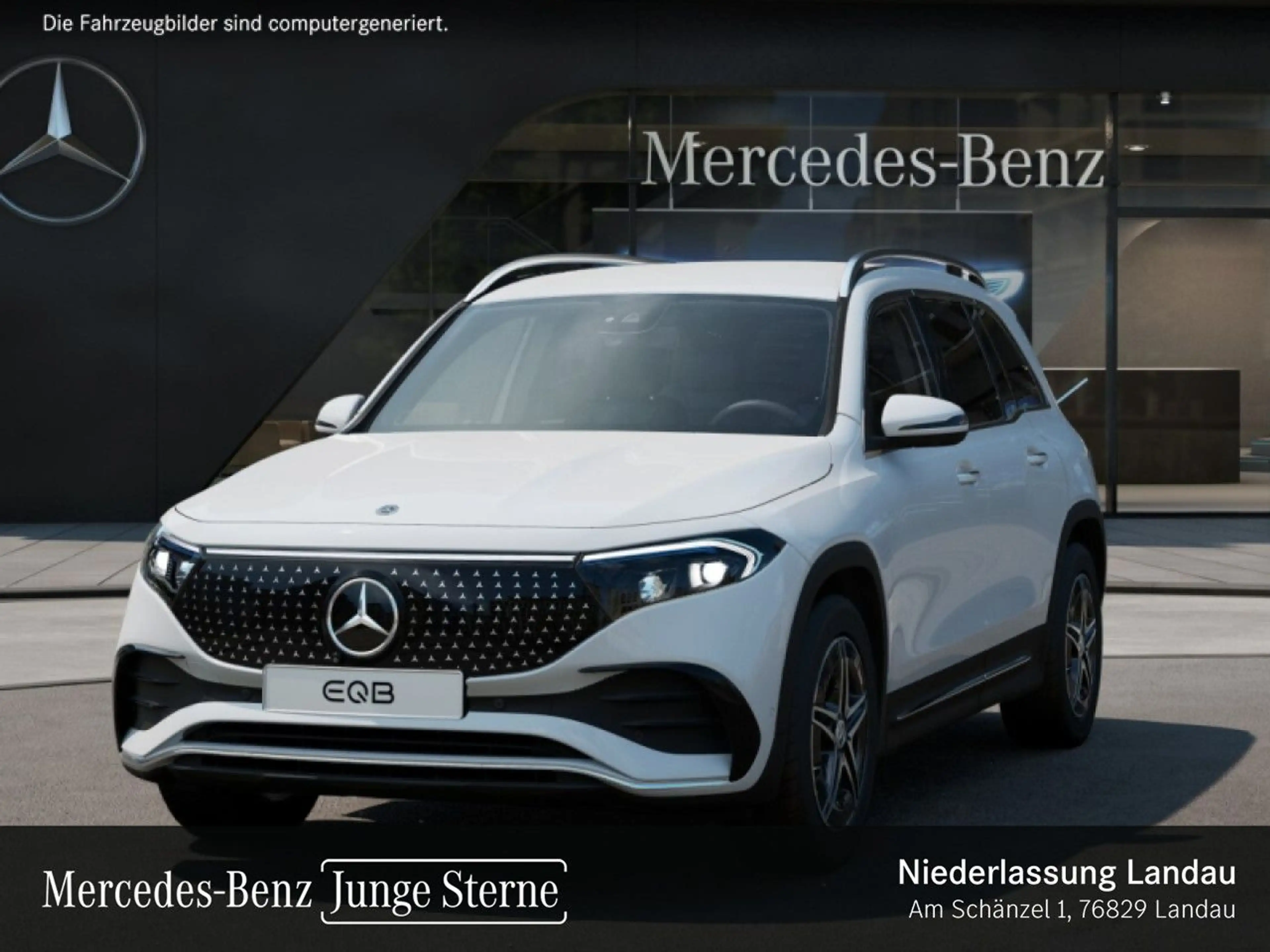 Mercedes-Benz EQB 300 4M AMG+PREMIUM+AHK+360+MEMORY+BURMESTER — photo 2