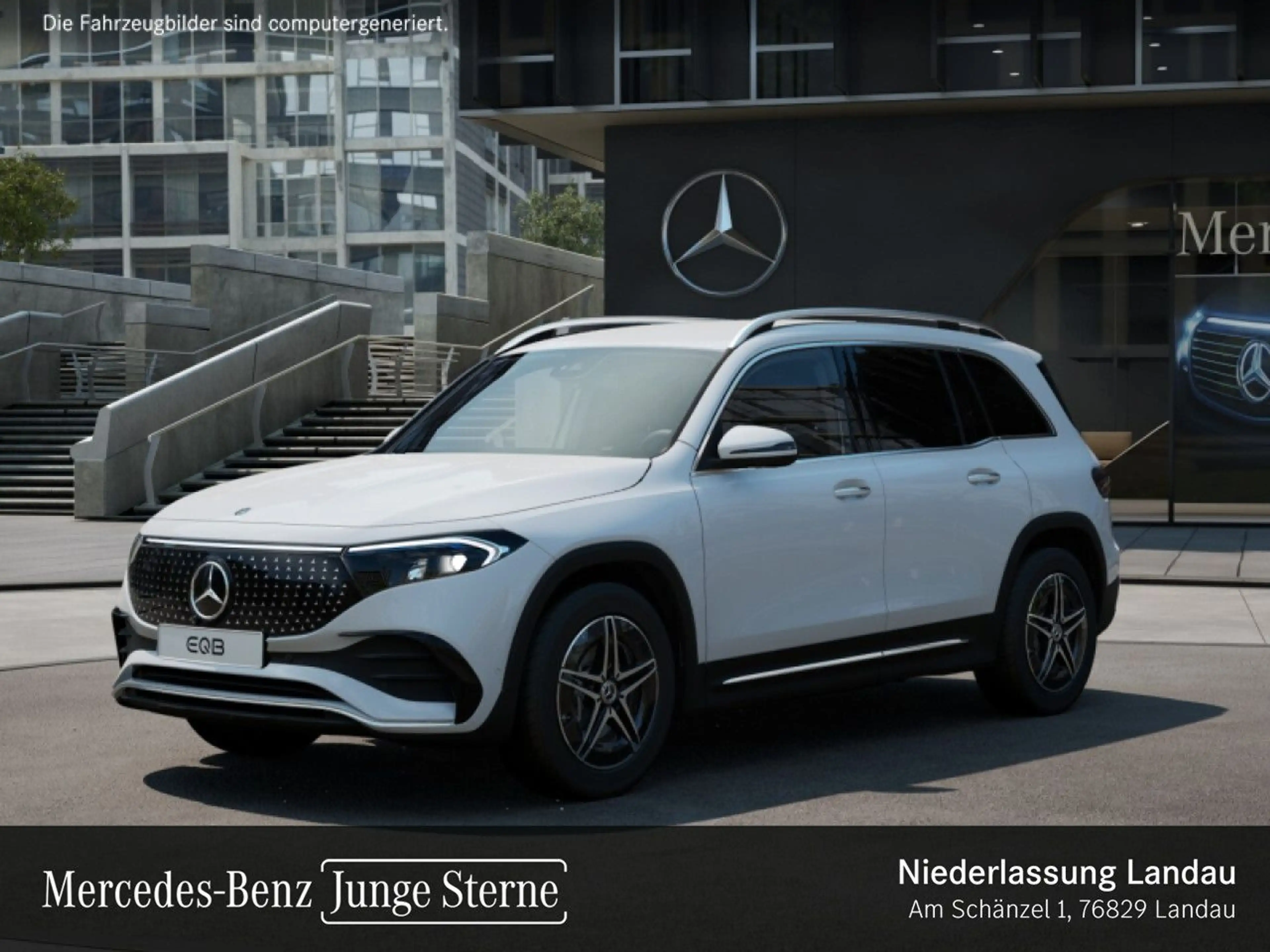 Mercedes-Benz EQB 300 4M AMG+PREMIUM+AHK+360+MEMORY+BURMESTER — photo 14
