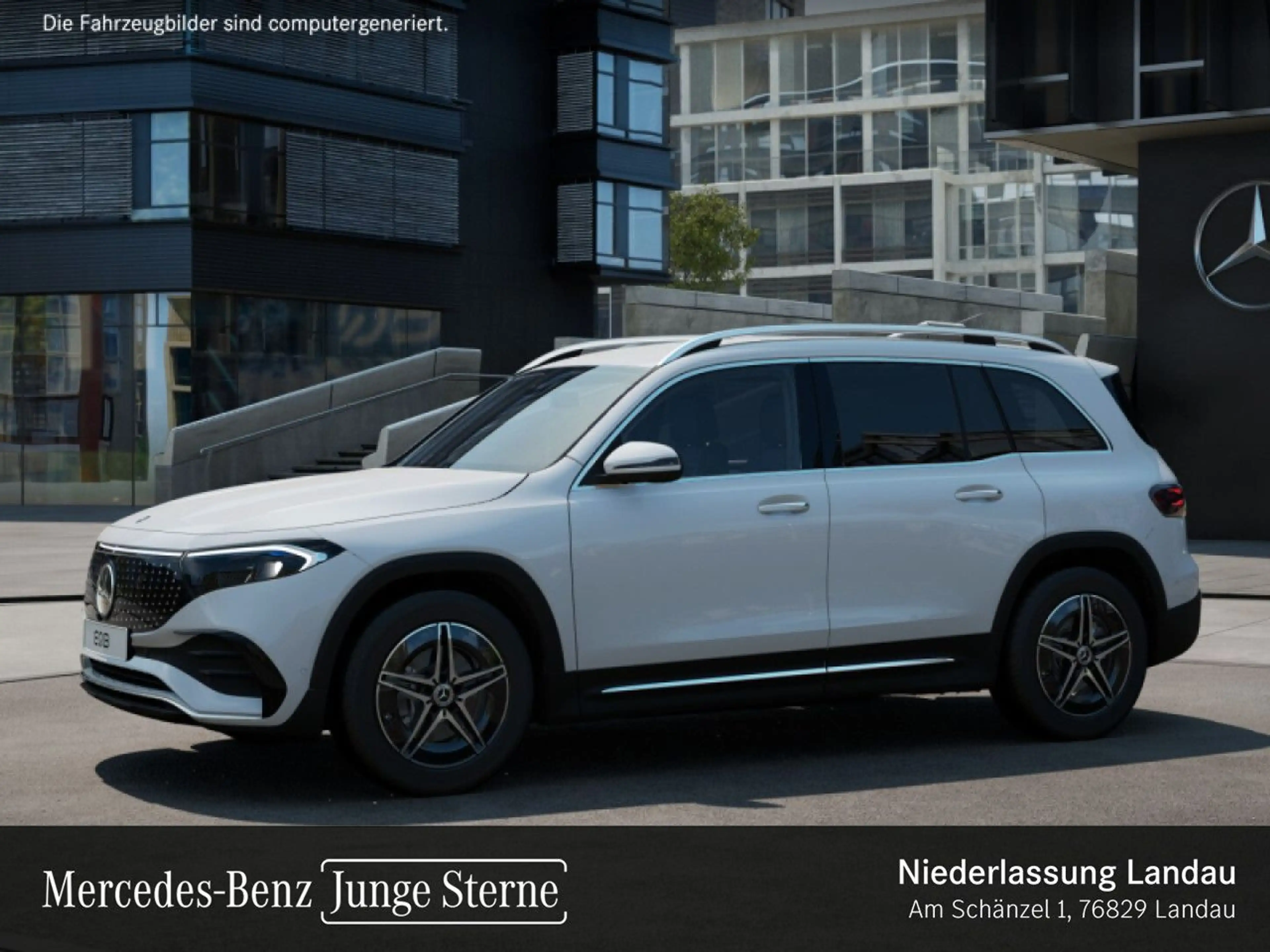 Mercedes-Benz EQB 300 4M AMG+PREMIUM+AHK+360+MEMORY+BURMESTER — photo 3