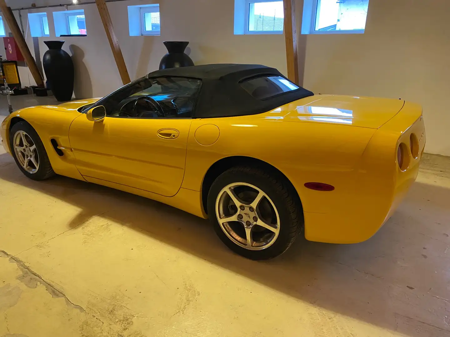 Corvette C5 Handschalter / Cabrio Žlutá - 2