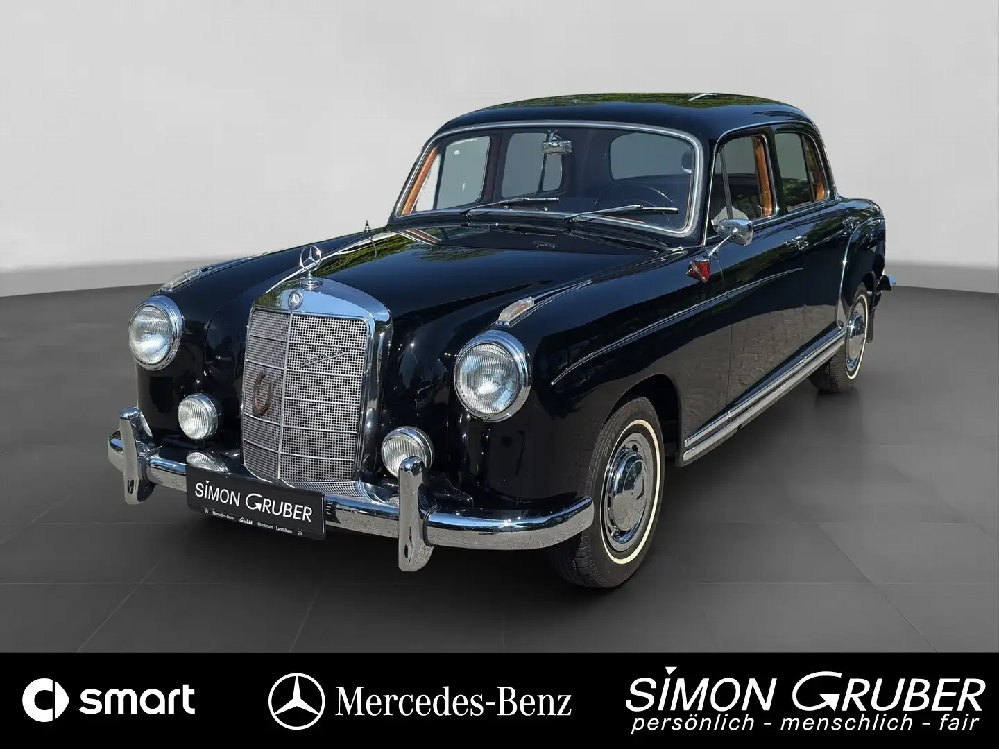 Mercedes-Benz 220 SE Ponton original Zustand 1 of 1974 Czarny - 1