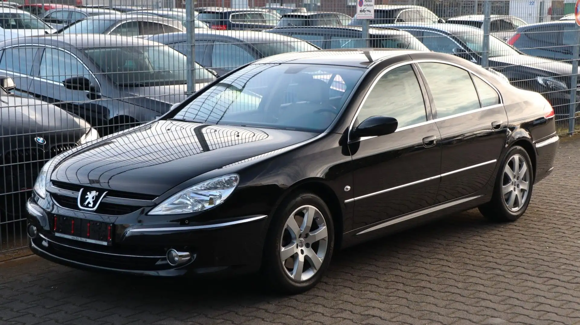 Peugeot 607 2.7 HDi Platinum 6G-Aut.+VLEDER/BEIGE+NAVI Schwarz - 1