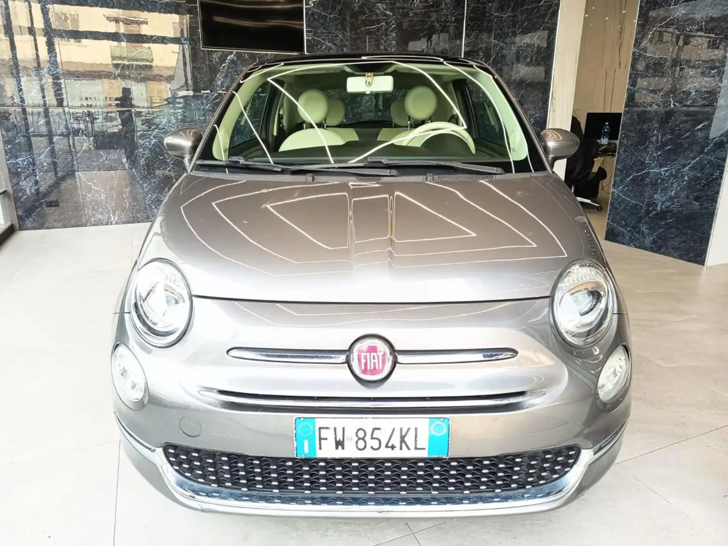 Fiat 500 1.2 EasyPower Lounge Grigio - 1