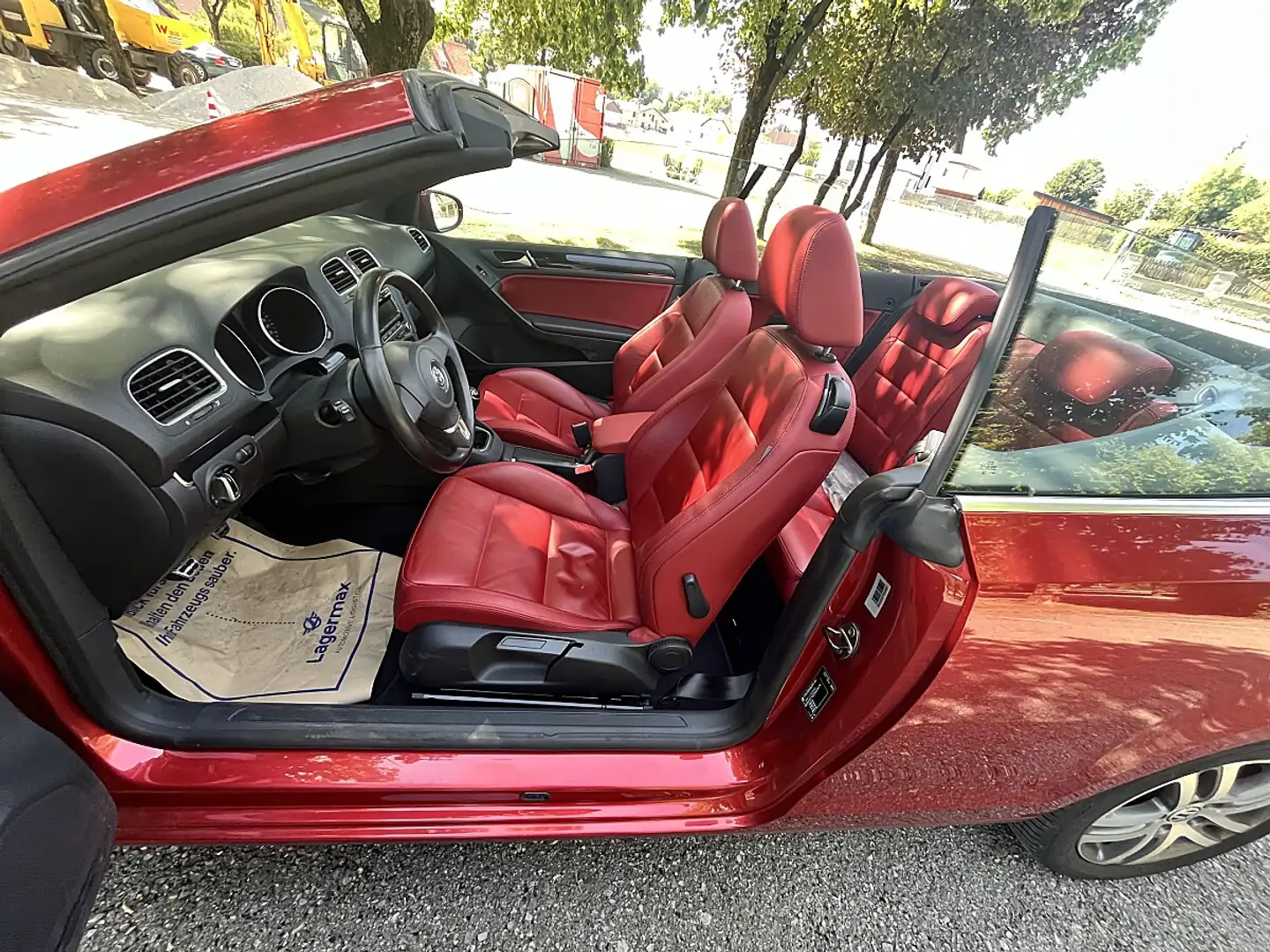 Volkswagen Golf Cabriolet Golf VI Cabrio 2.0 TDI Rot - 2
