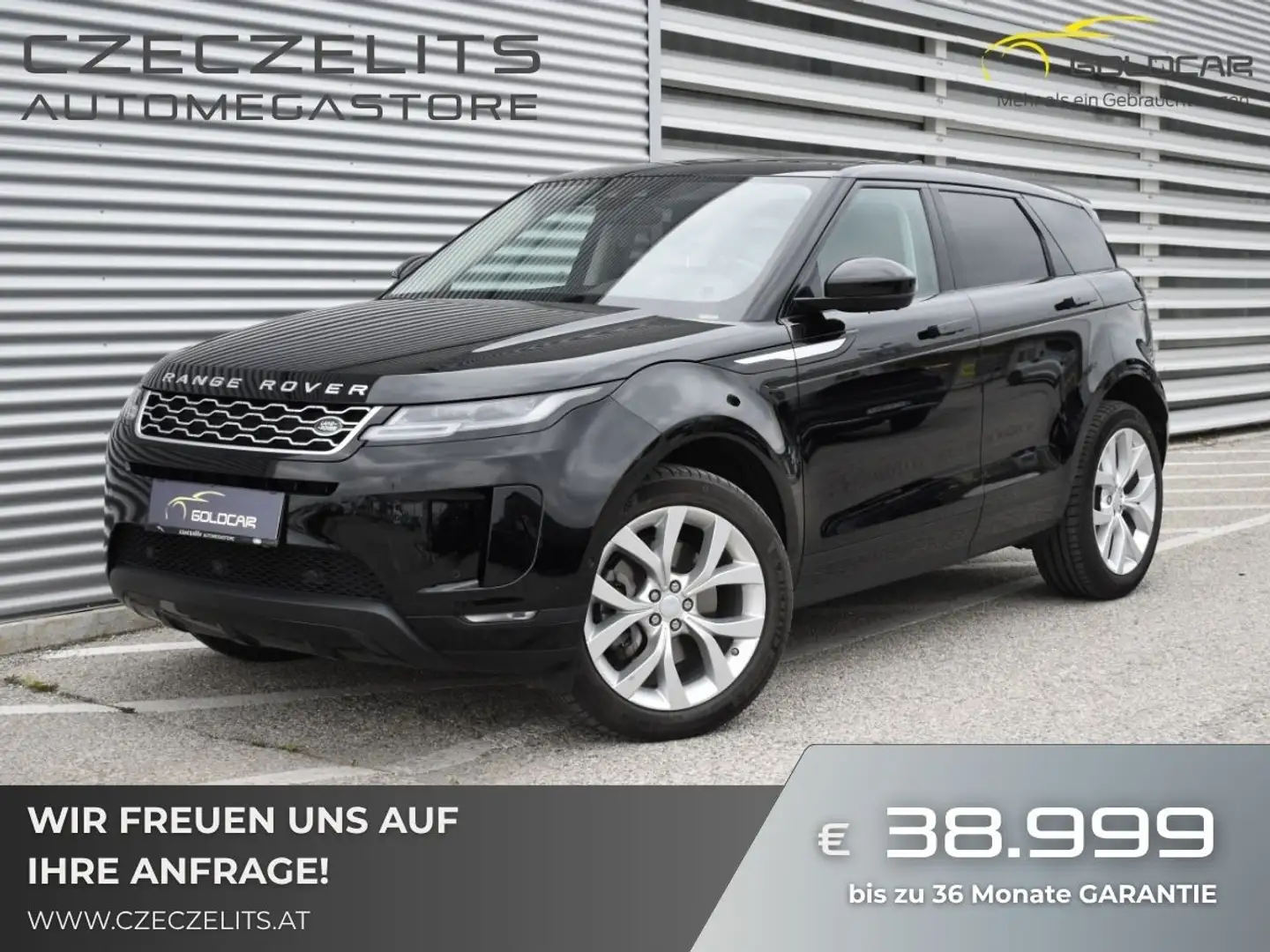 Land Rover Range Rover Evoque P250 SE Aut. Schwarz - 1