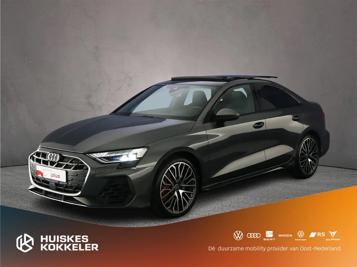 Audi S3 Limousine 333pk quattro | Akra | Pano | Sonos | Ad Grijs - 1