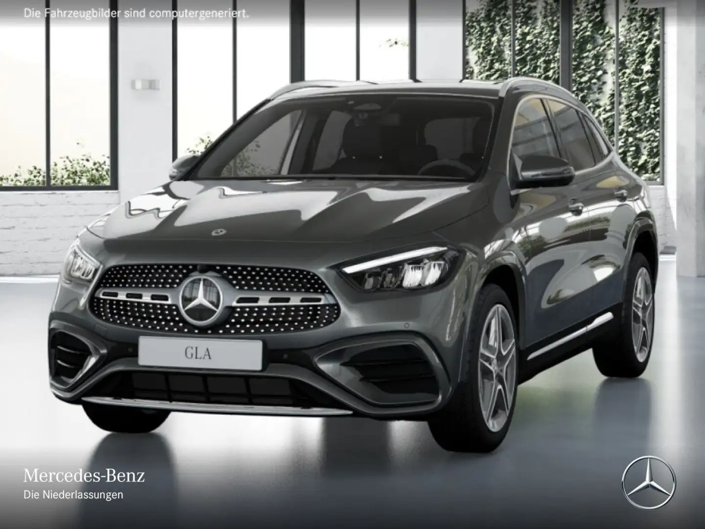 Mercedes-Benz GLA 250 e AMG+360°+LED+TOTW+KEYLESS+8G Grau - 2