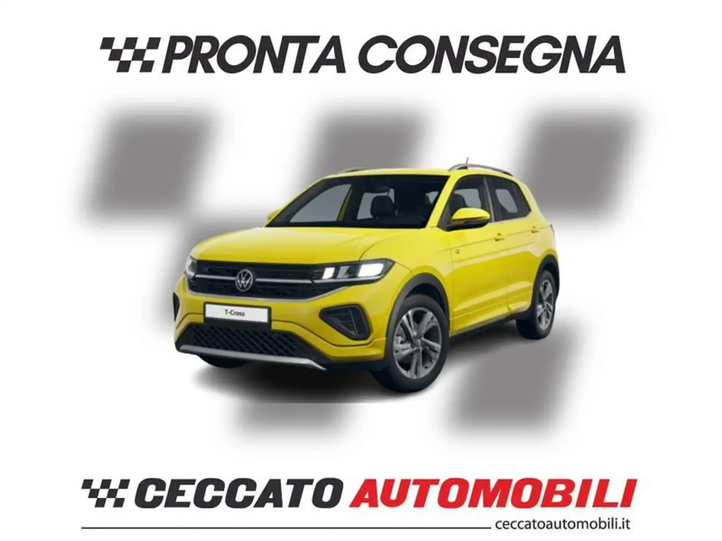 Volkswagen T-Cross 1.0 TSI 115 CV R-Line Grigio - 1