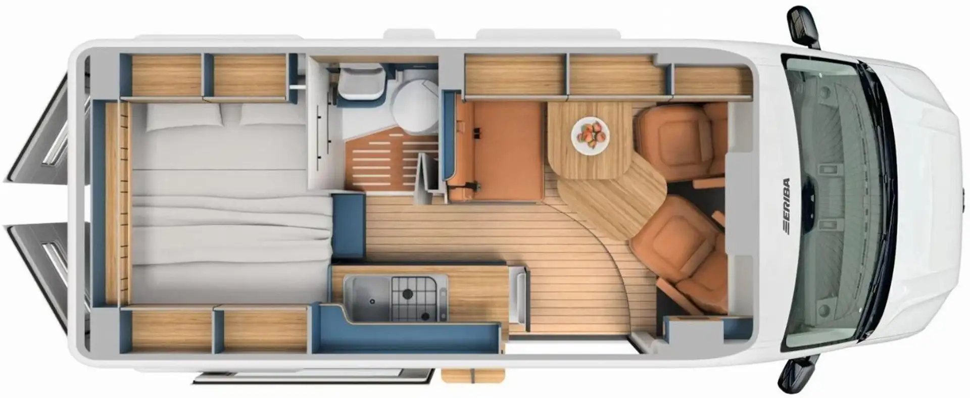 Hymer/Eriba Eriba Car 600 Dieselheizung, Markise, AHK Weiß - 2
