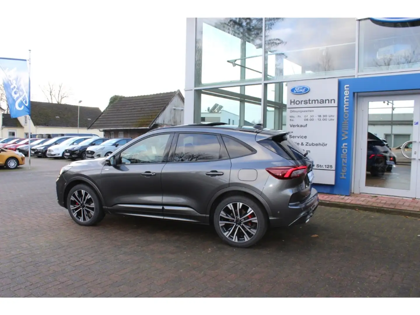 Ford Kuga ST-LINE X FHEV ALLRAD, PANO, 20''LM, AHK, ACC, LED Grau - 2