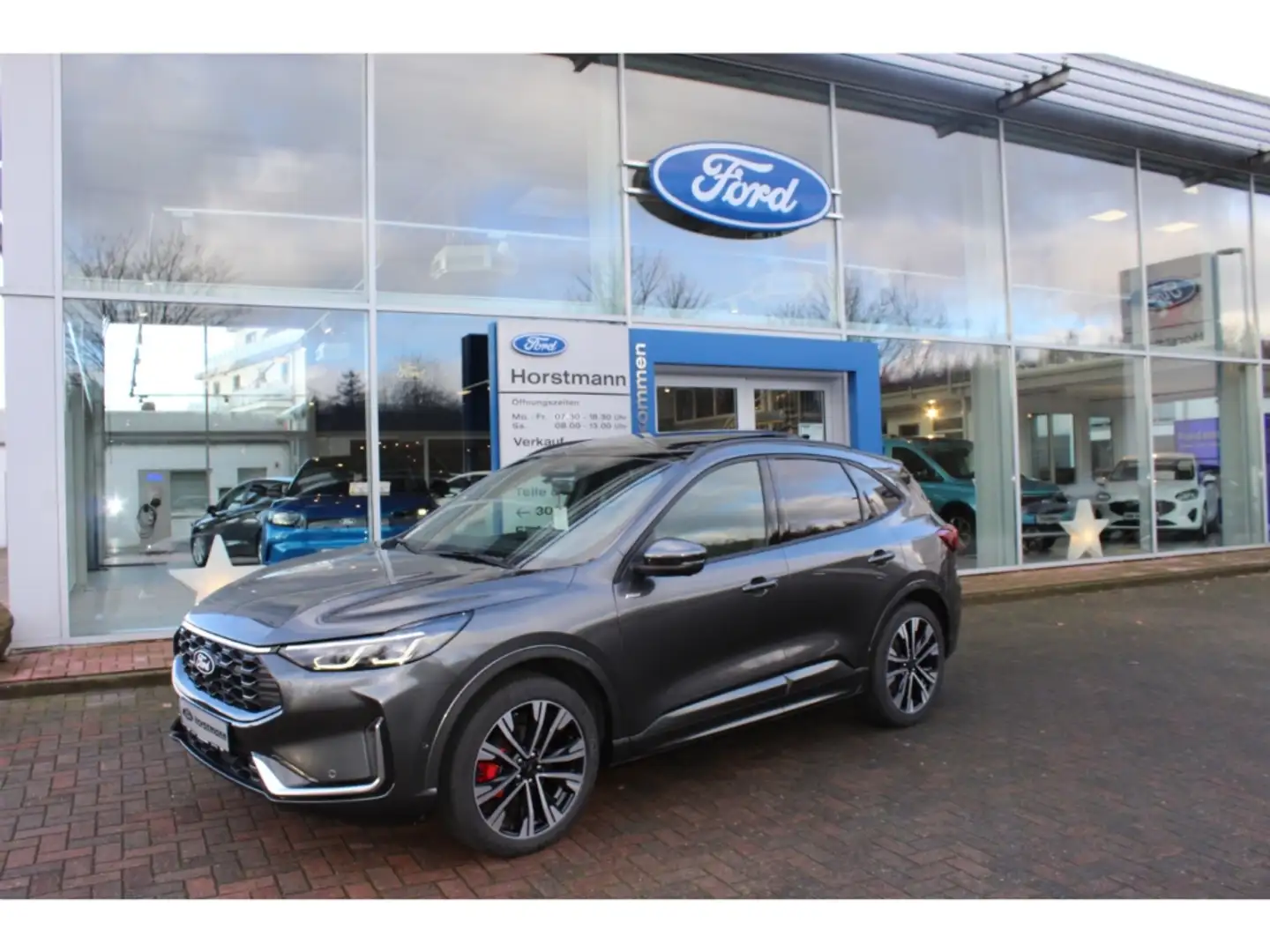Ford Kuga ST-LINE X FHEV ALLRAD, PANO, 20''LM, AHK, ACC, LED Grau - 1