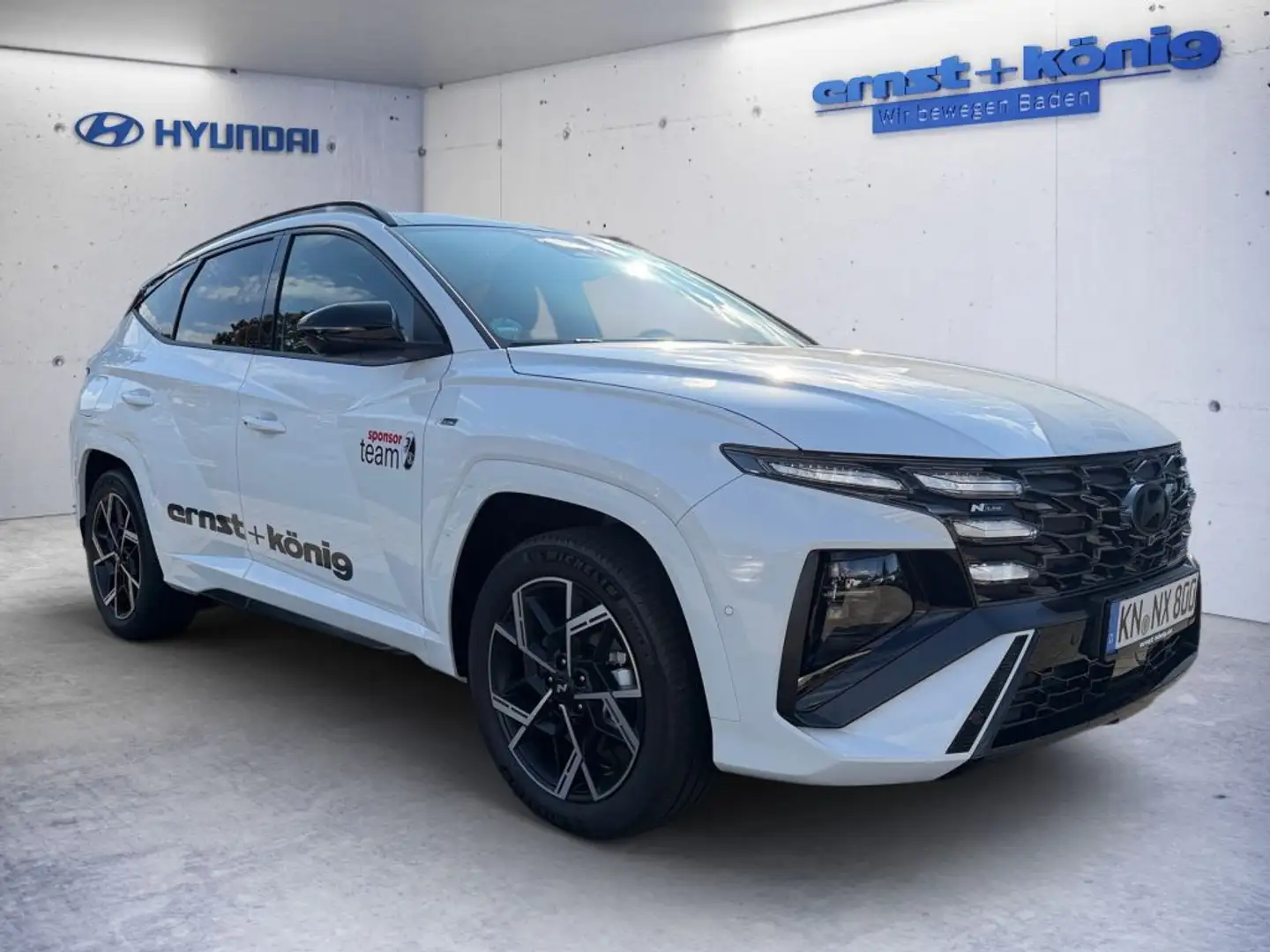 Hyundai TUCSON 1.6 T-GDi Plug-in-Hybrid 2WD N Line Weiß - 2