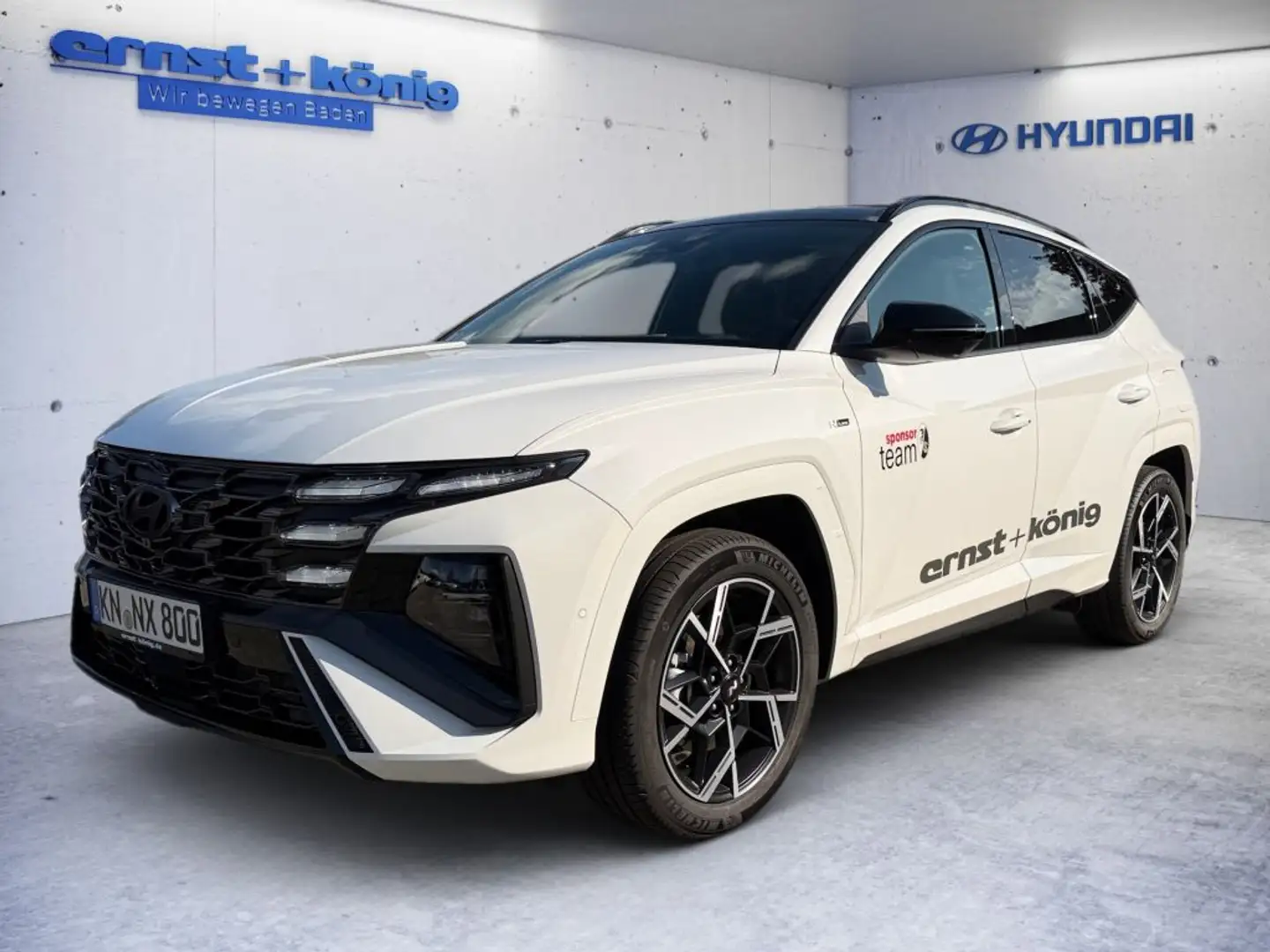 Hyundai TUCSON 1.6 T-GDi Plug-in-Hybrid 2WD N Line Weiß - 1