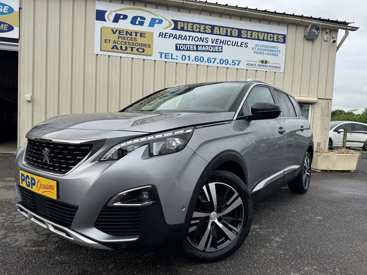 Peugeot 5008 1.5 BLUEHDI 130CH S\u0026S GT LINE EAT8 Gris - 1
