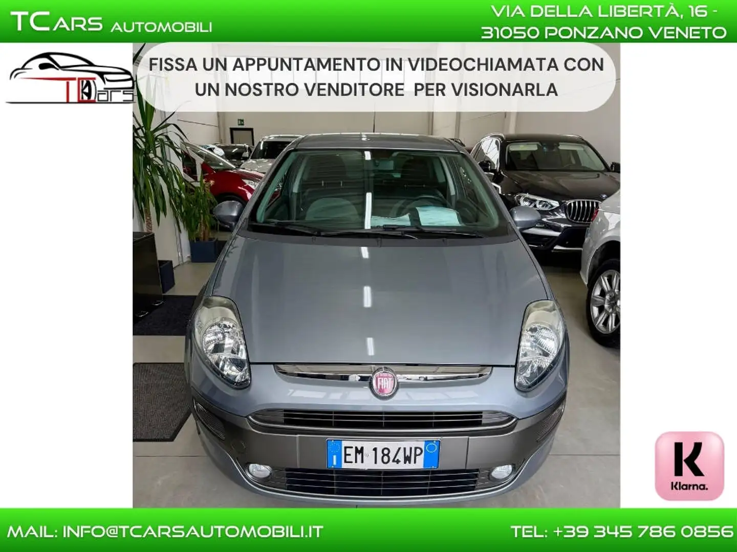 Fiat Punto Evo 1.4 BENZINA NEOPATENTATI - UNIPRO Grau - 1