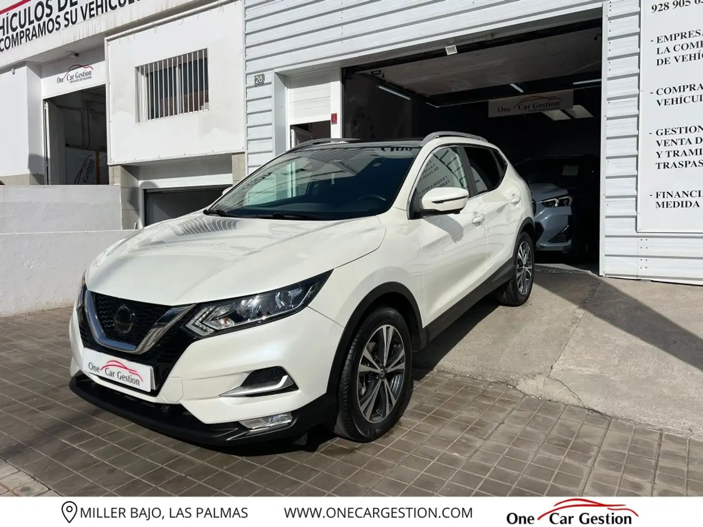 Nissan Qashqai 1.3 DIG-T Acenta 4x2 103kW Blanc - 1