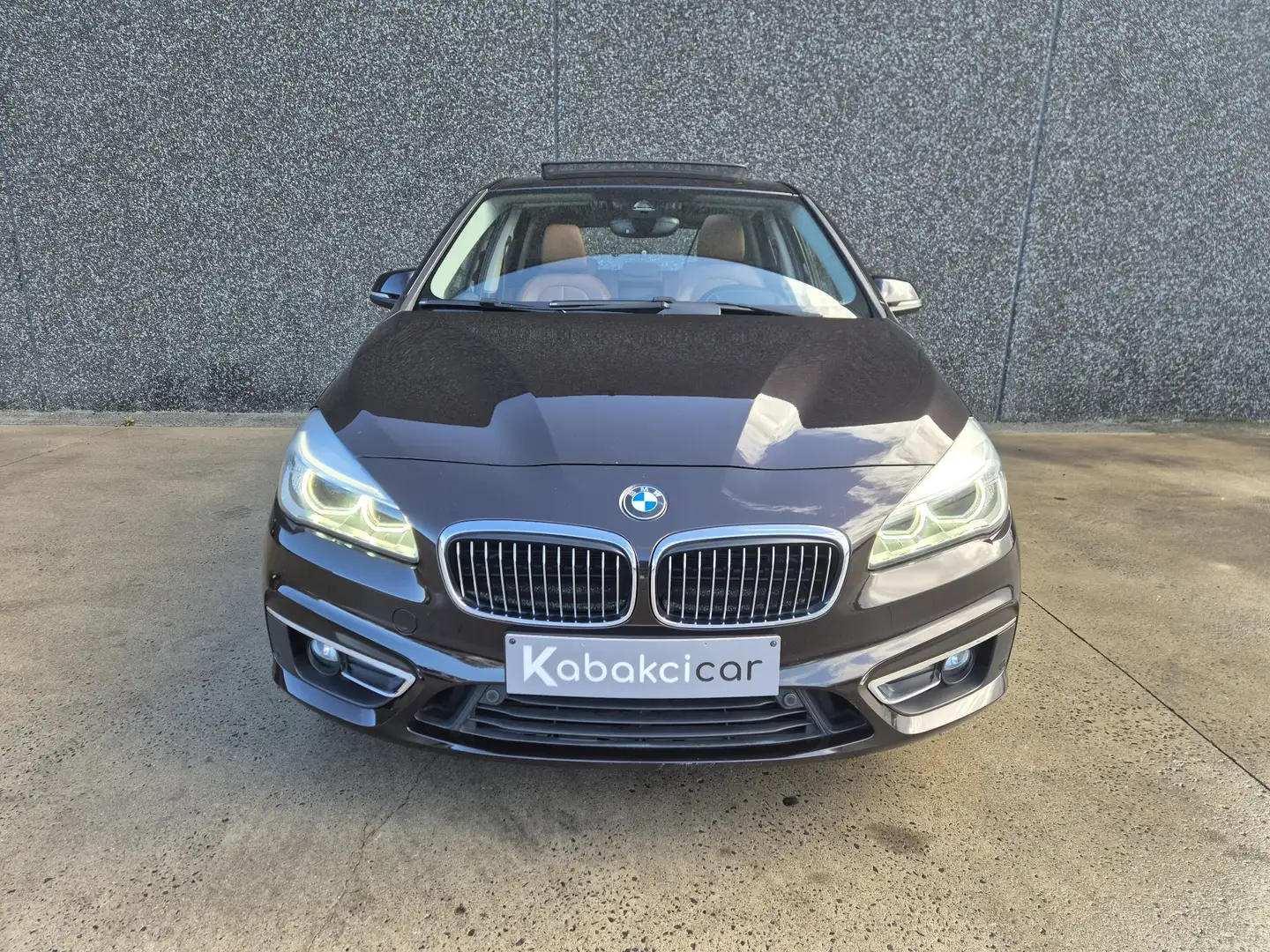 BMW 218 Active Tourer 218d LUXURY//GPS/CAMERA/USB/GARANTIE Zwart - 2