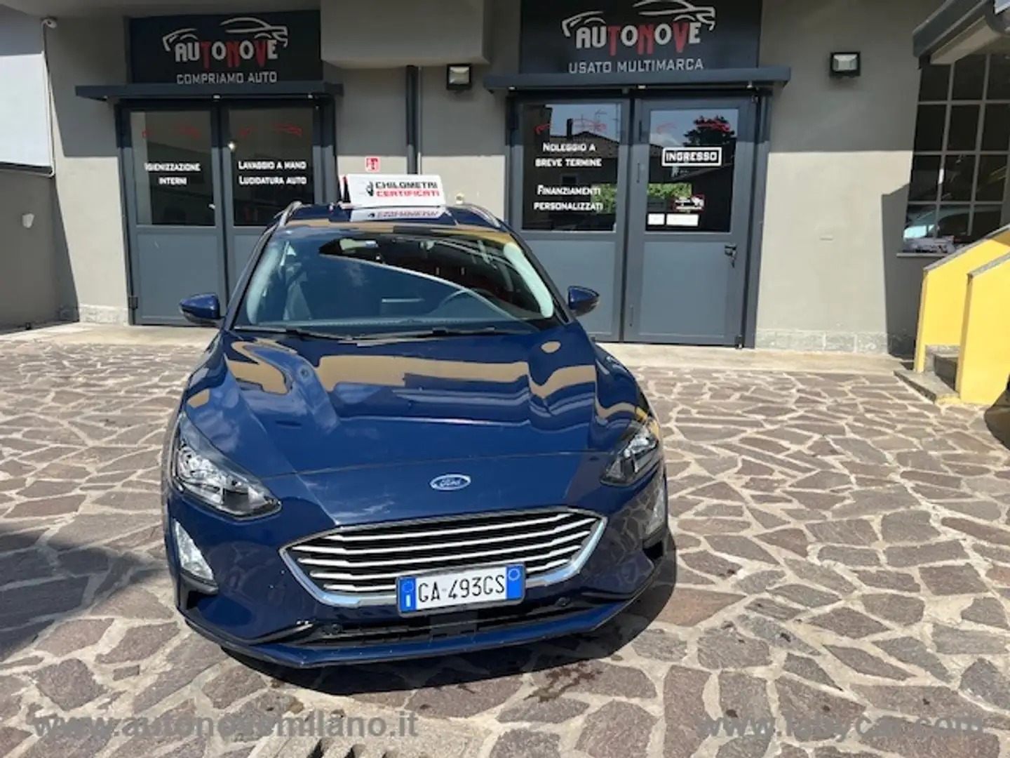 Ford Focus 1.5 E.Blue 120CV aut. SW Bs Co-P. PREZZO REALE-NEO Blu/Azzurro - 1