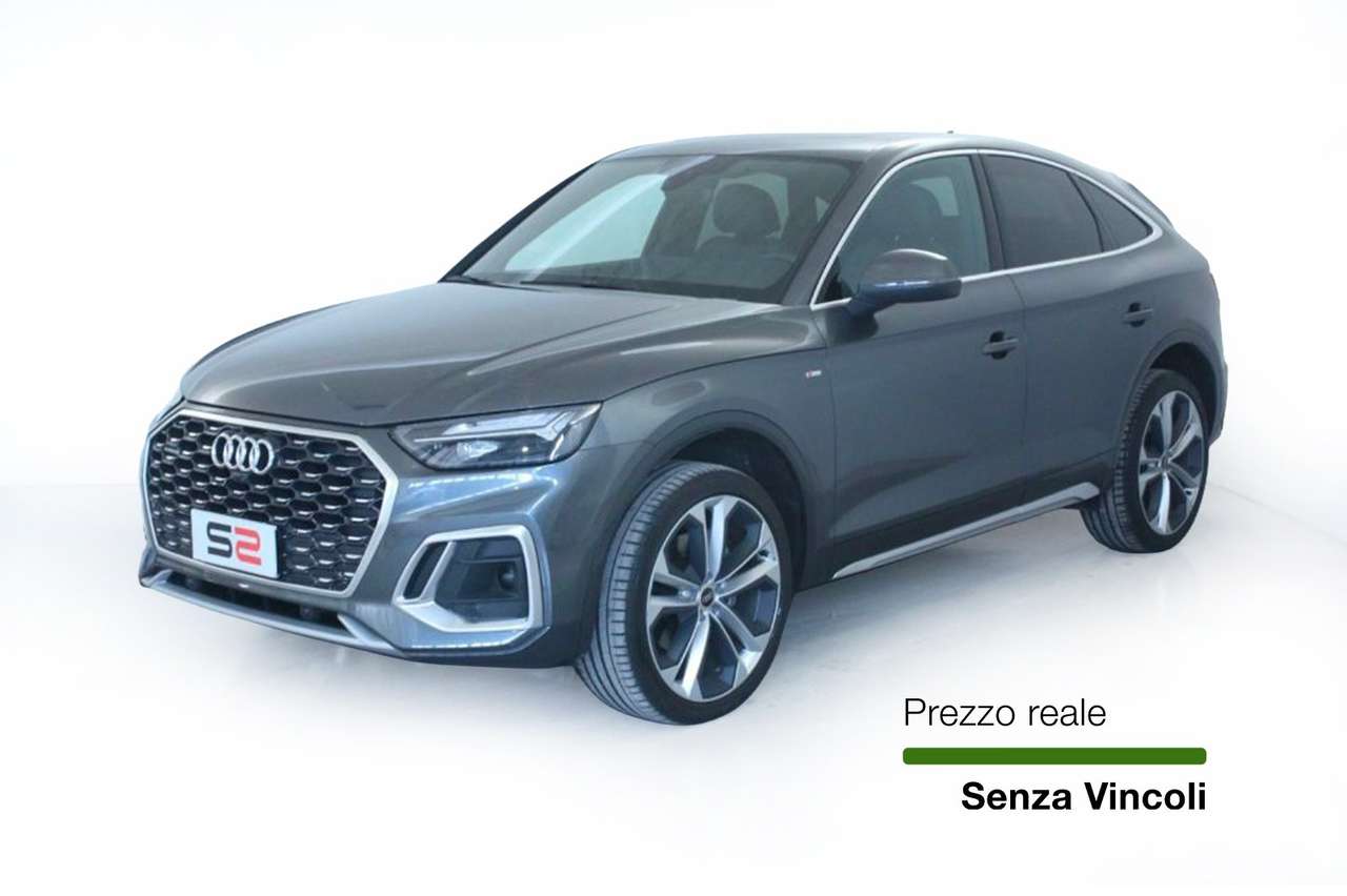 Audi Q5 45 TFSI S Line quattro S tronic Tetto panoramico/Gancio traino a scomparsa/Head-up display