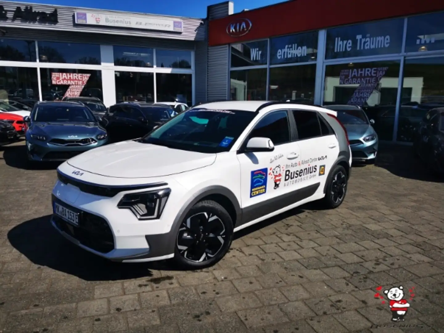 Kia Niro EV 64,8 kWh Inspiration+DriveWise+Tech+Stahlgrau-P Beyaz - 1
