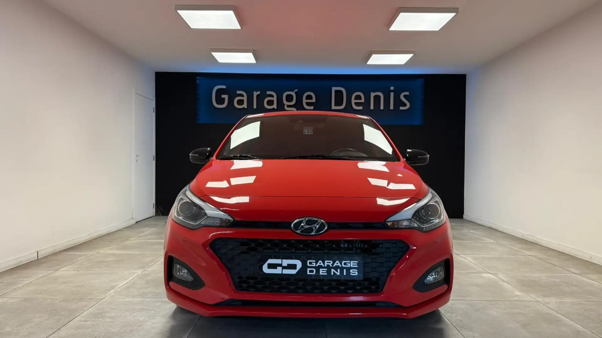 Hyundai i20 1.0 T-GDi Twist Tech  *GPS+CAMERA**LED*GARANTIE* Rouge - 2
