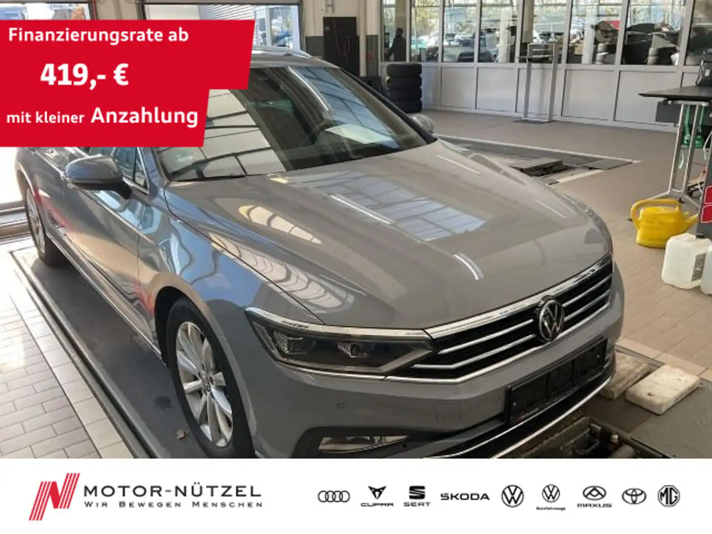 Volkswagen Passat Variant 2.0 TDI DSG IQ+NAVI+ACC+AHK+PANO Grau - 1