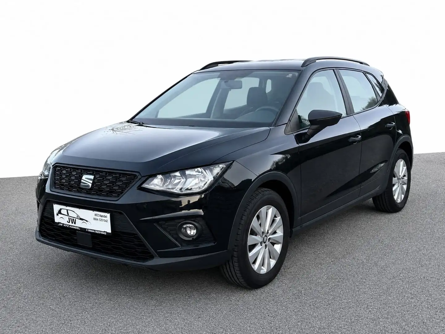 SEAT Arona 1.Besitz, *Garantie*, Service NEU Schwarz - 1