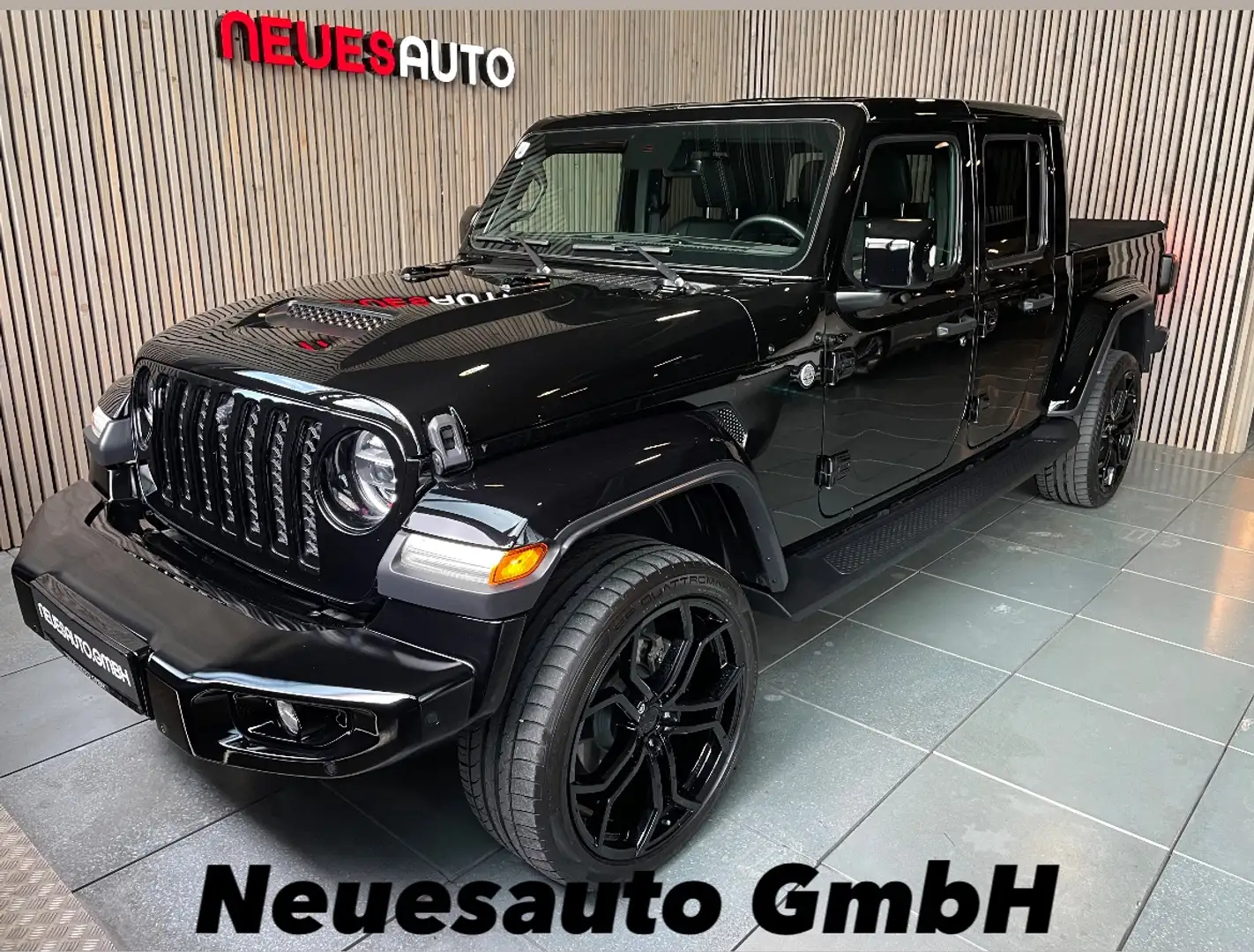 Jeep Gladiator Overland 4WD *V6 Diesel*Werksgarantie 04-2026*Voll Schwarz - 1