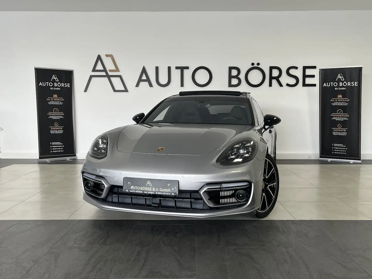 Porsche Panamera Turbo S*E-Hybrid*SPORT TURISMO*HUD*LED* Silber - 1